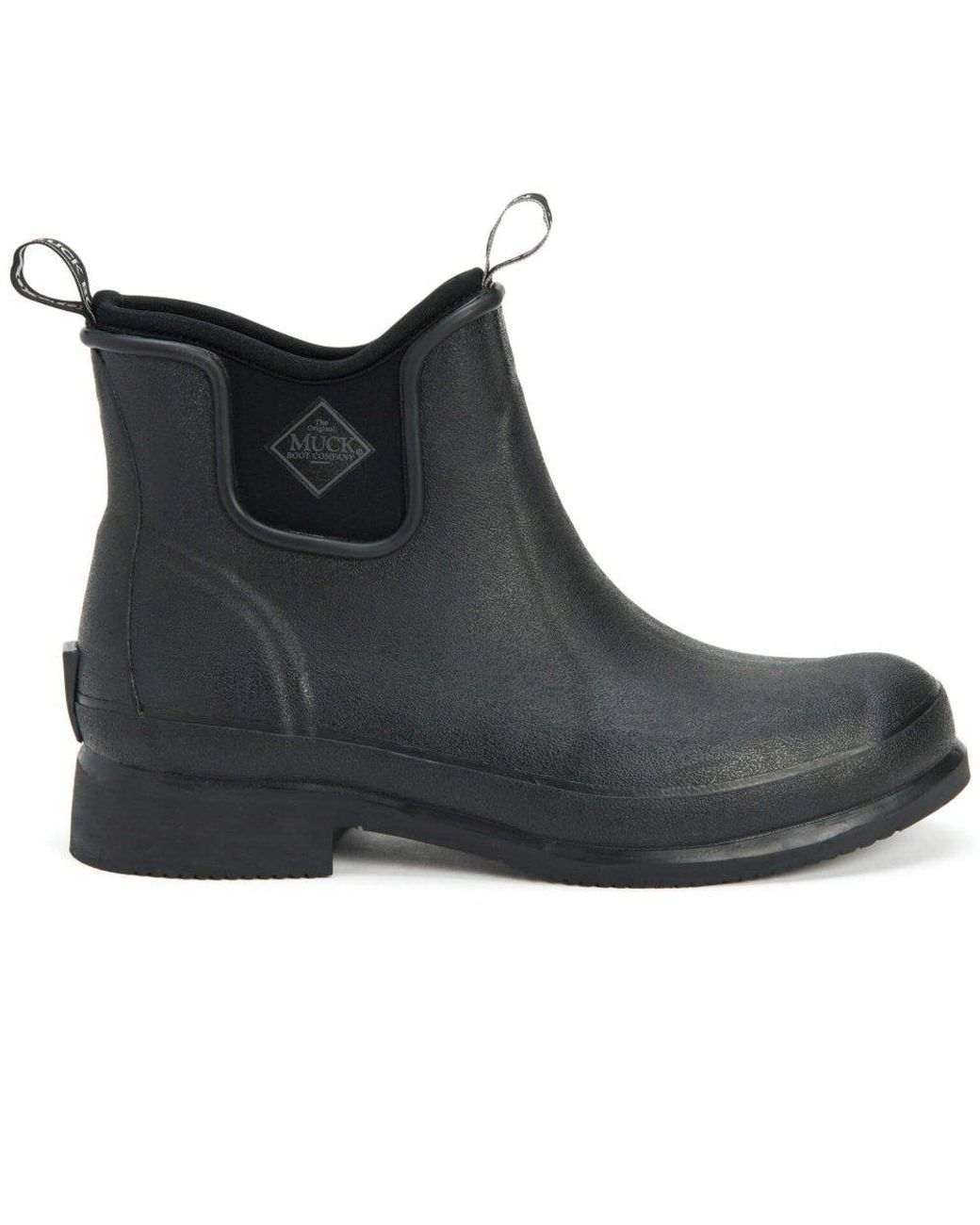 Muck Boot Black Wear Stable Yard Short Wellingtons