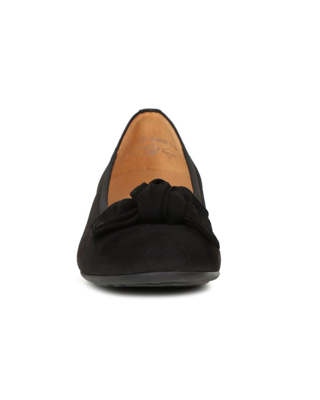 Gabor Purple Picnic Ballet Pumps