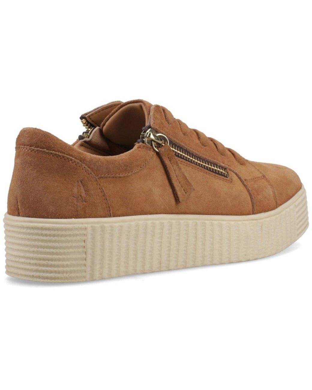 Hush Puppies Brown Tara Trainers