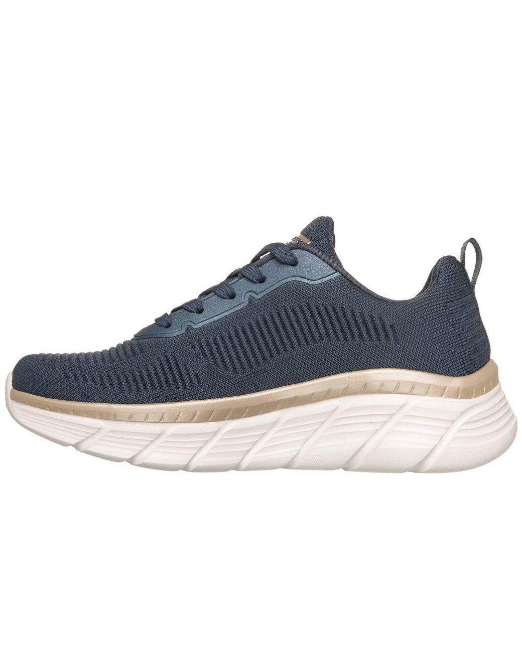 Skechers Blue Bobs B Flex Hi Flying Trainers