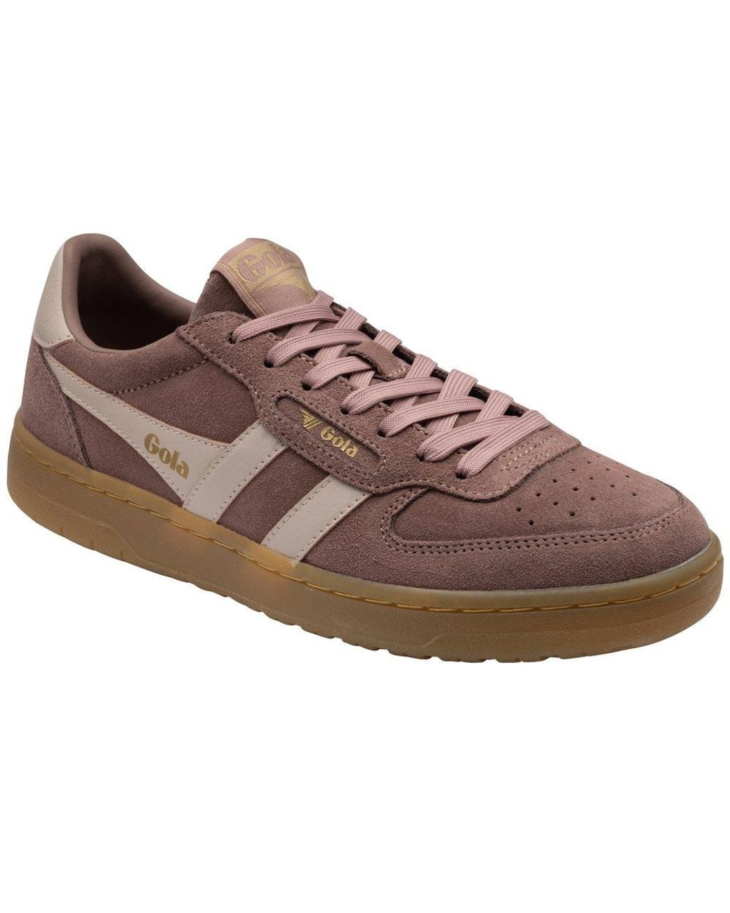 Gola Brown Hawk Suede 86 Trainers