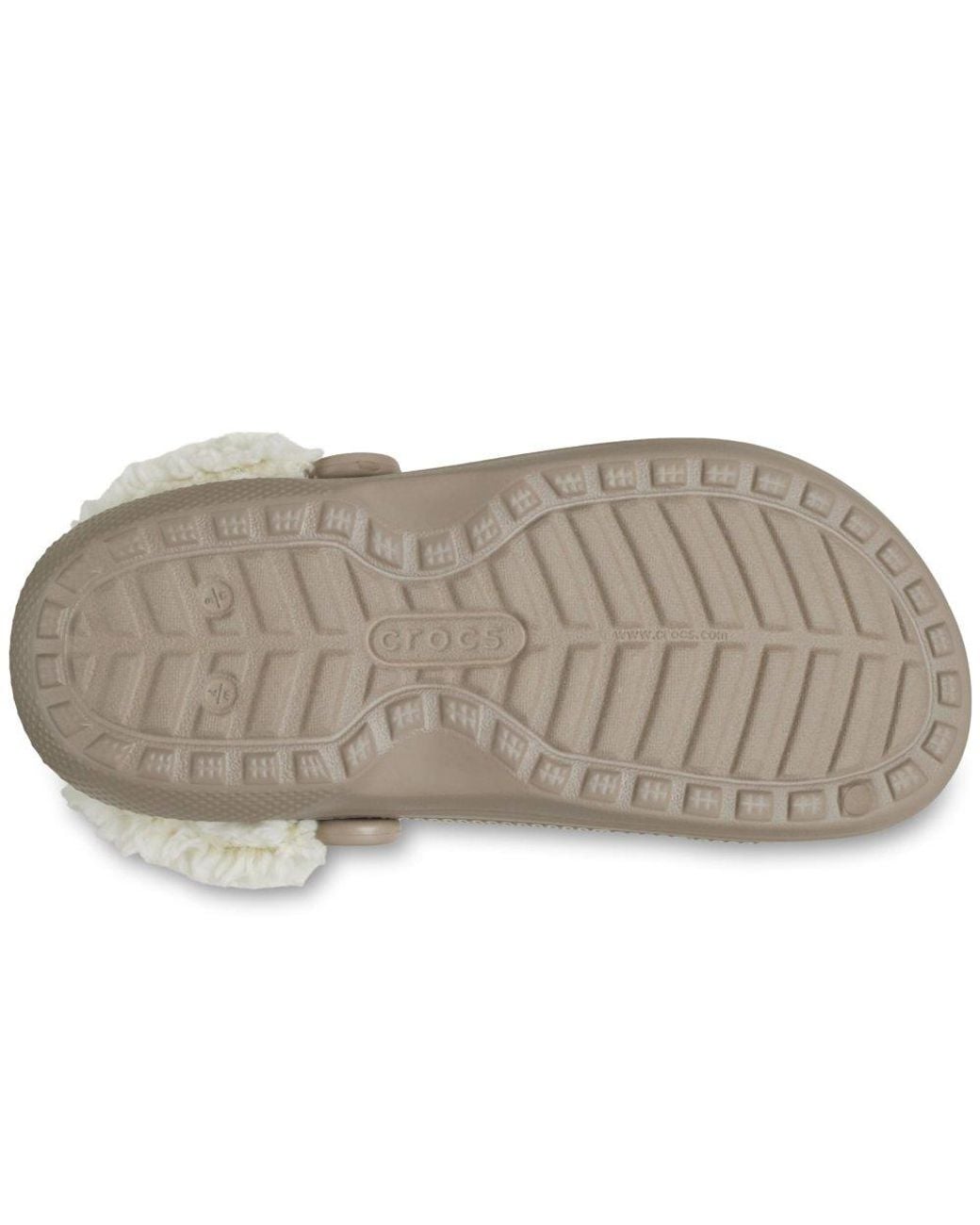 CROCSTM Gray Classic Fleece Lined Clogs for men