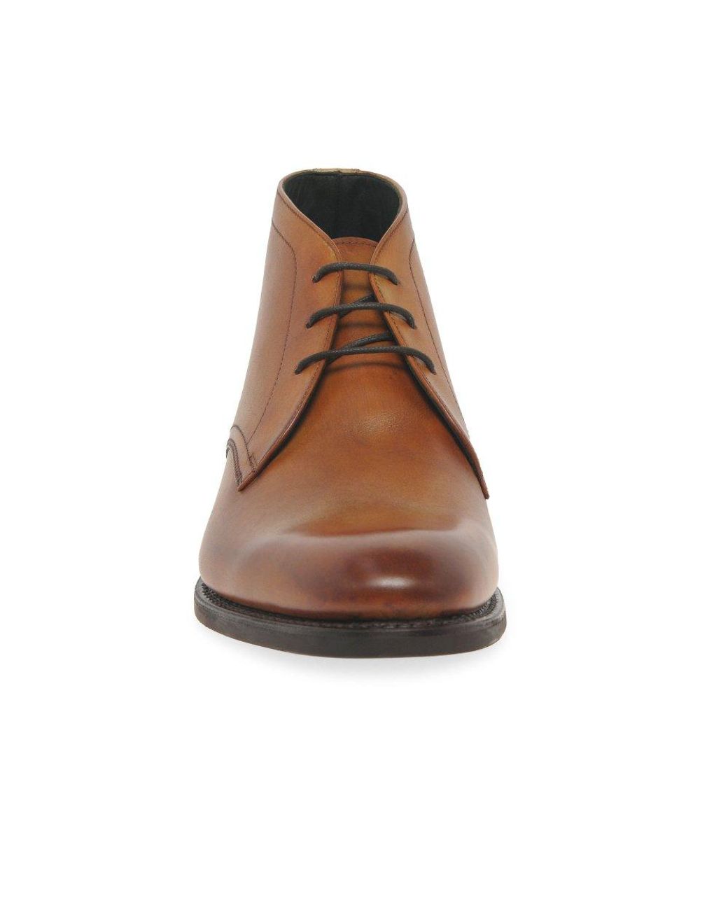 Loake Brown Myers Boots for men