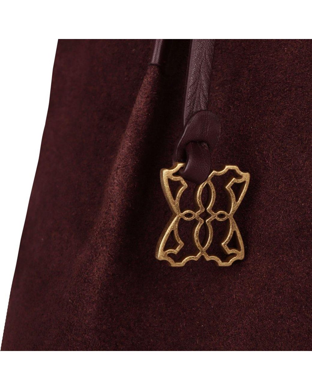 Lakeland Leather Purple Mirehouse Tote Bag