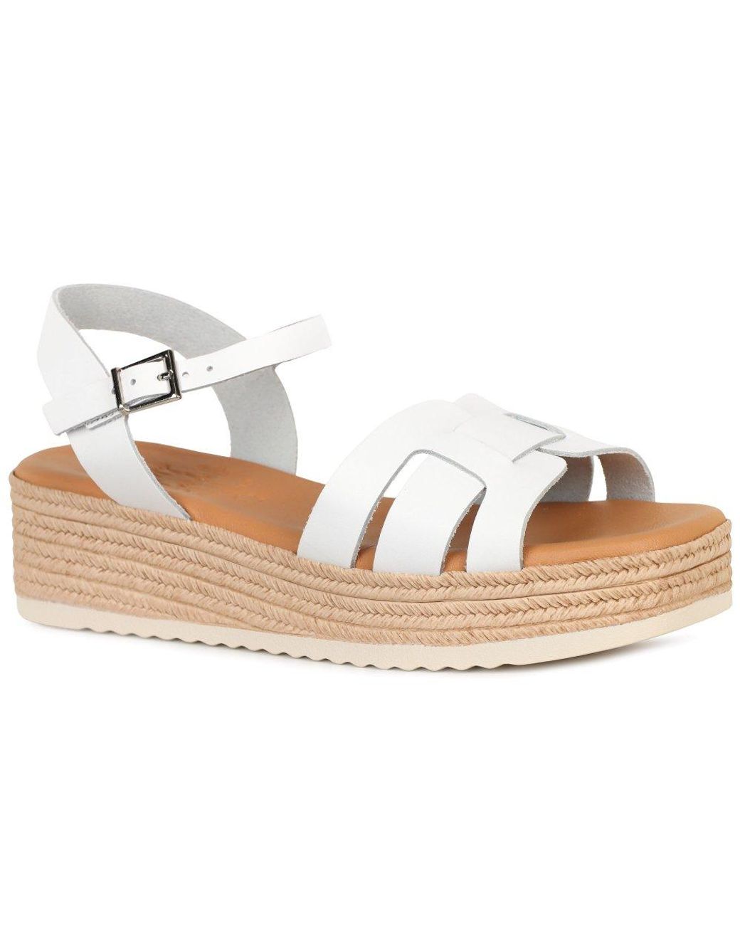 Oh My Sandals Brown Toledo Espadrille Sandals