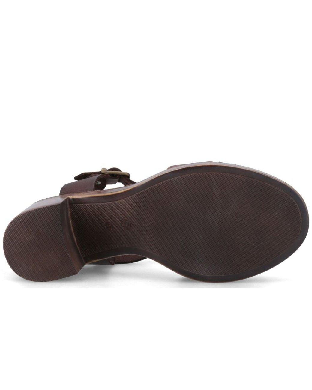 Hush Puppies Brown Georgia Heeled Sandals