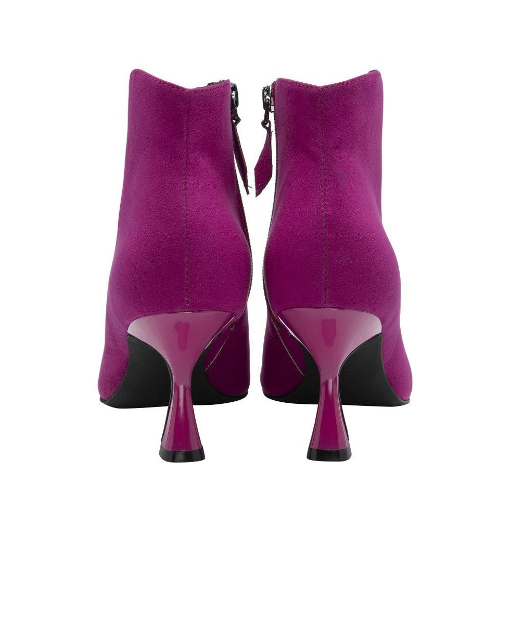 Lotus Purple Amelia Ankle Boots