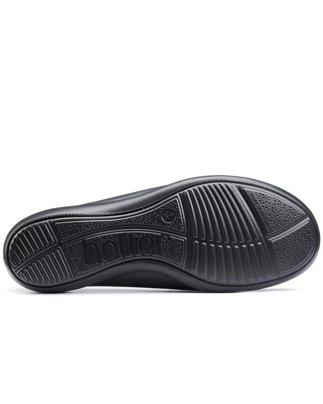 Hotter Blue Eider Wide Ballet Pumps