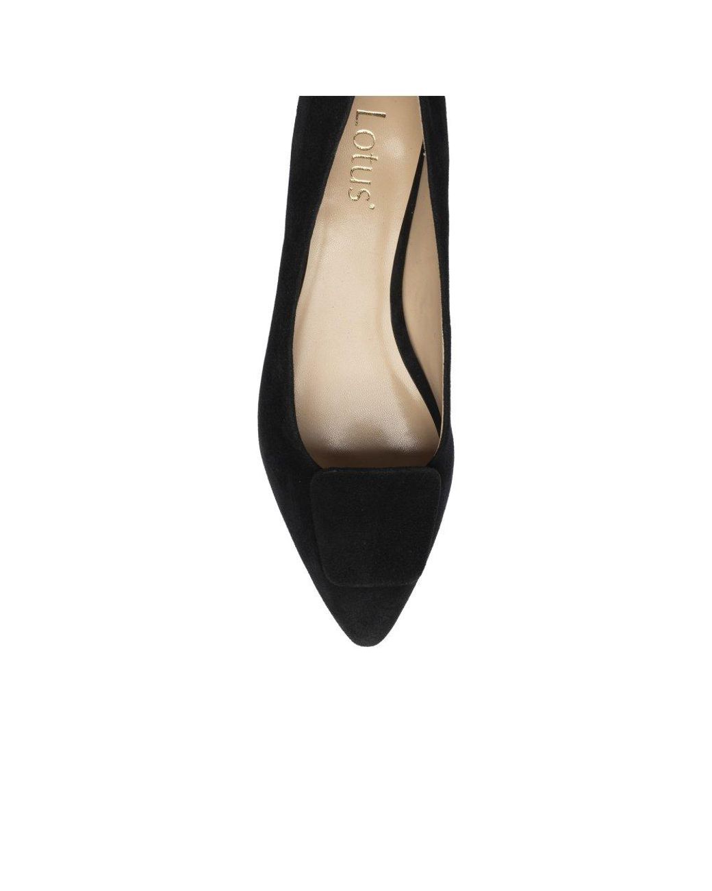 Lotus Black Quinn Pumps