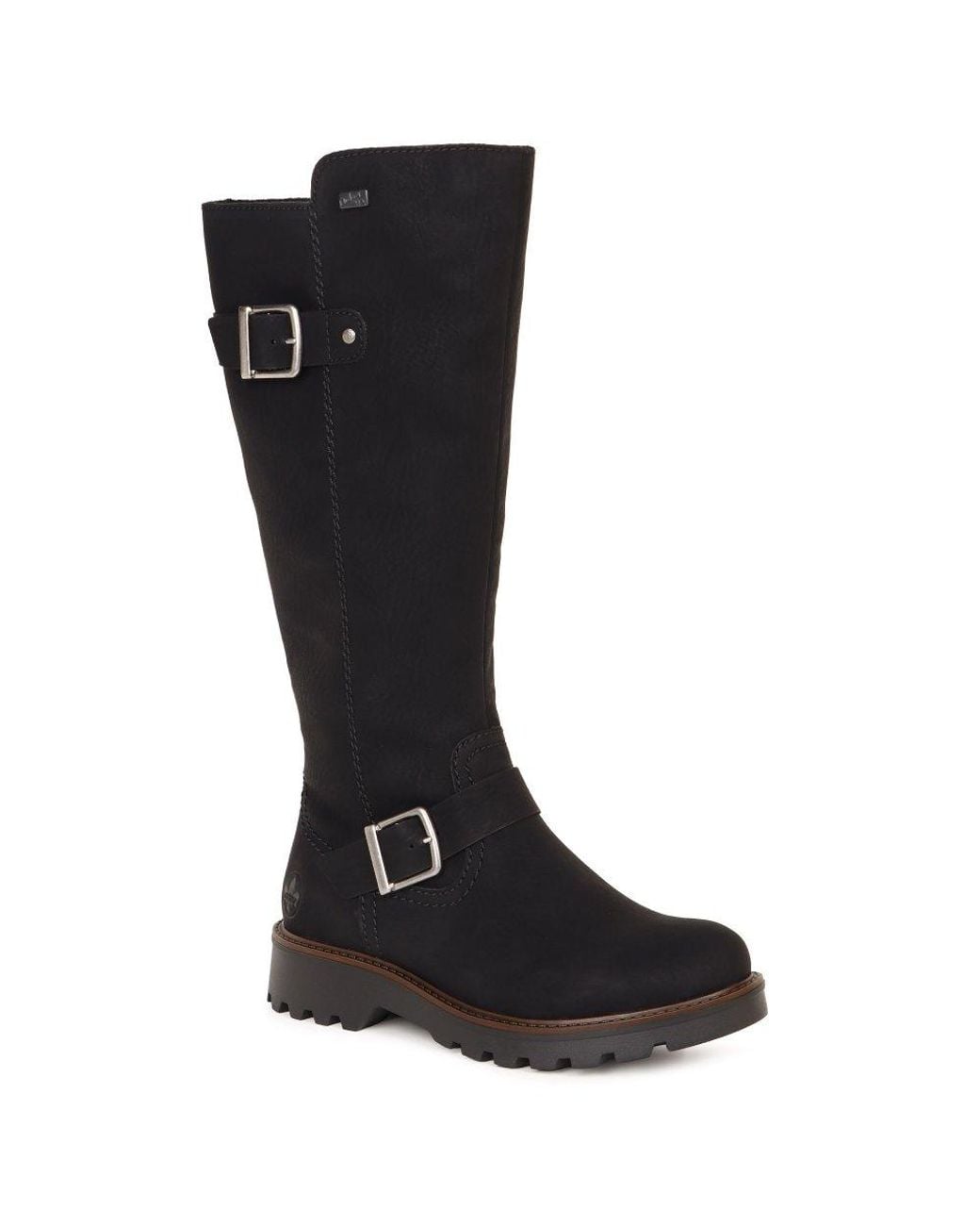 Rieker Black Burton Knee High Boots