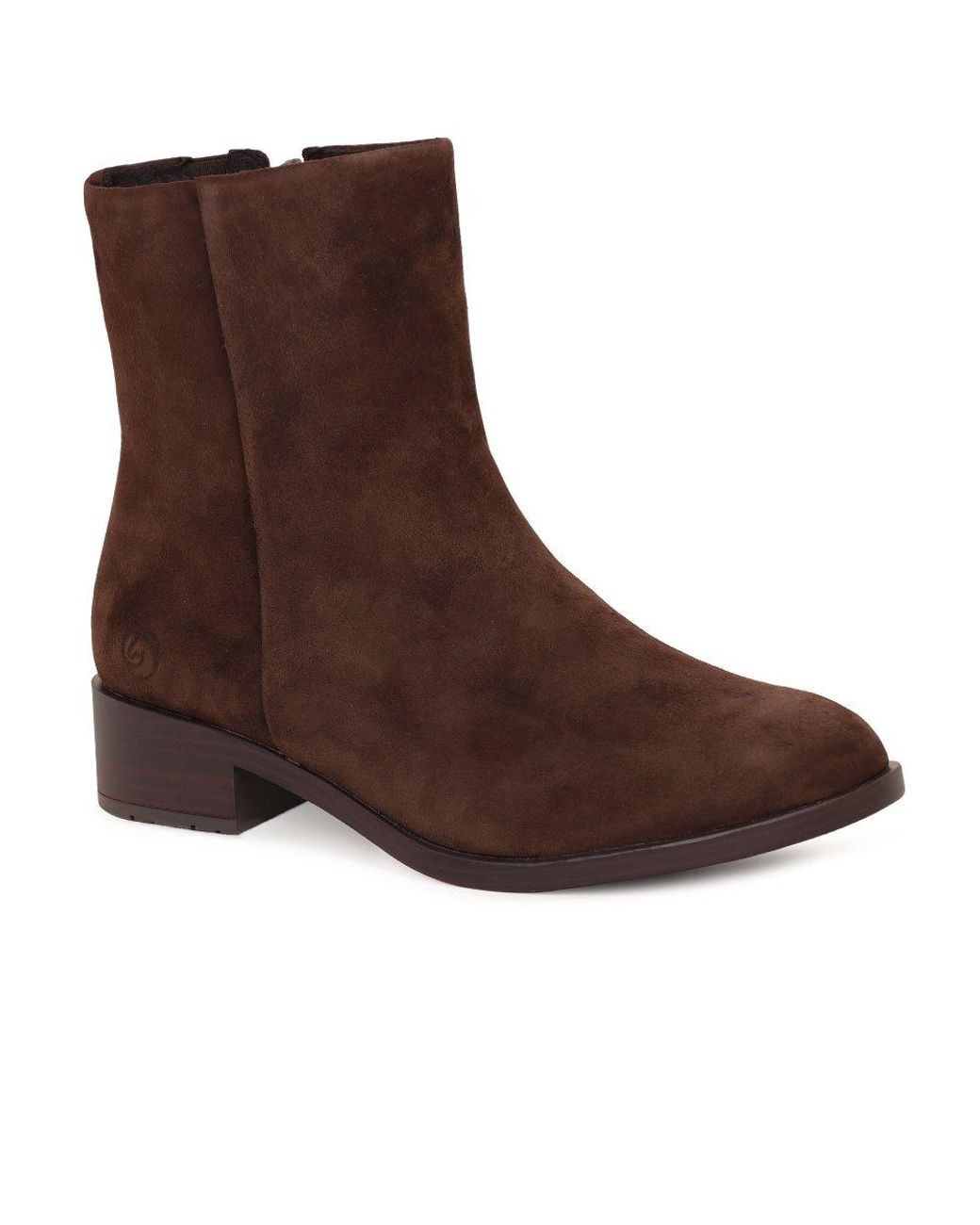 Remonte Brown Silky Ankle Boots
