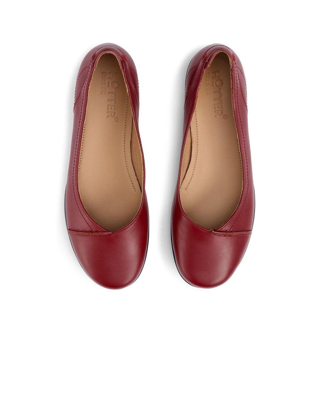 Hotter Red Robyn Ii Pumps