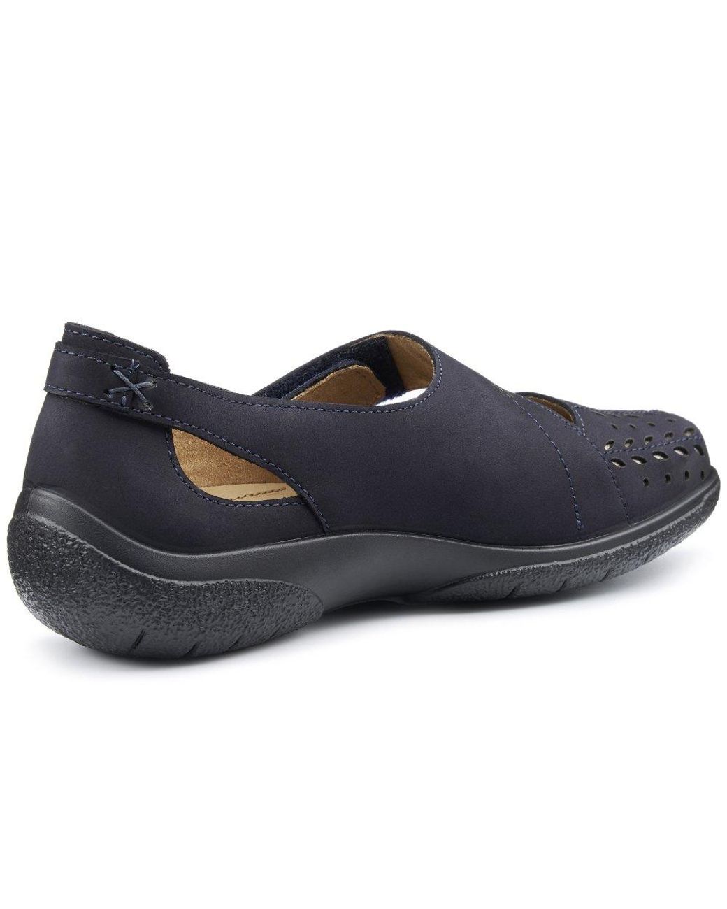 Hotter Blue Daphne Mary Jane Shoes