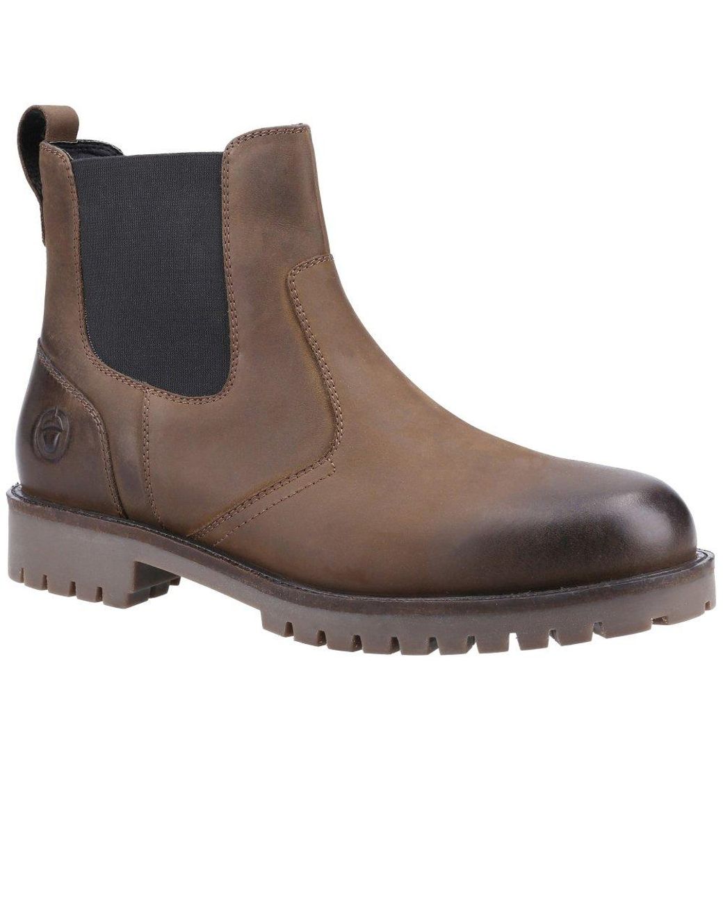 Cotswold Brown Bodicote Chelsea Boots for men