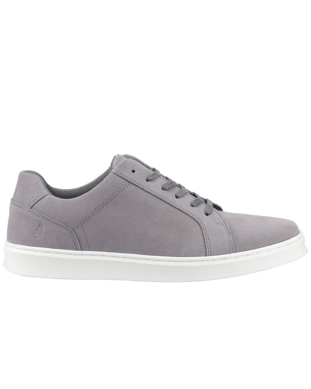 Hush Puppies Gray Madden Suede Shoes for men