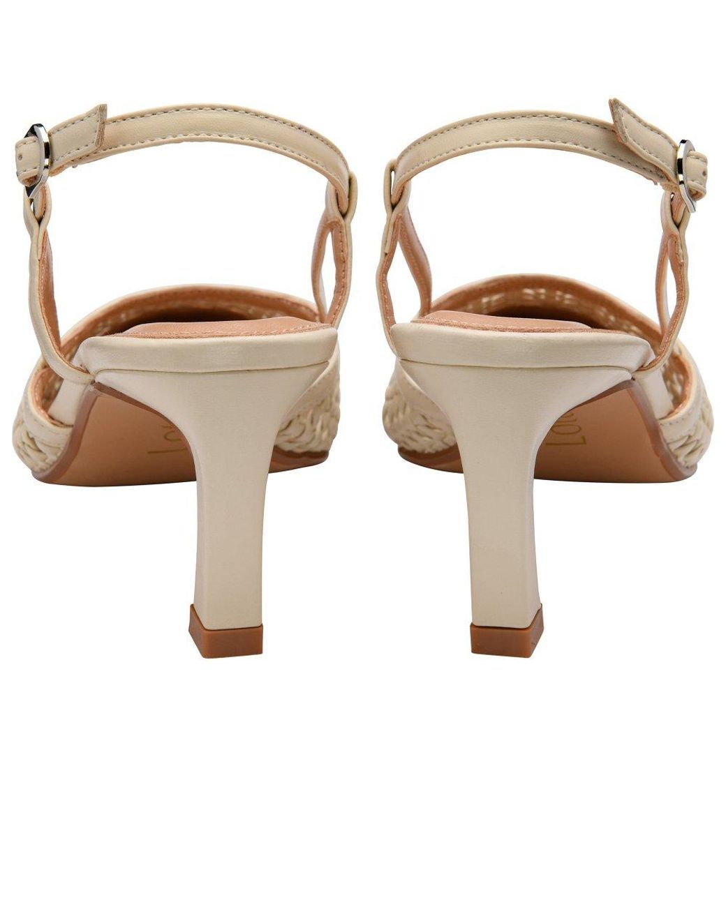 Lotus Metallic Livia Slingback Open Courts