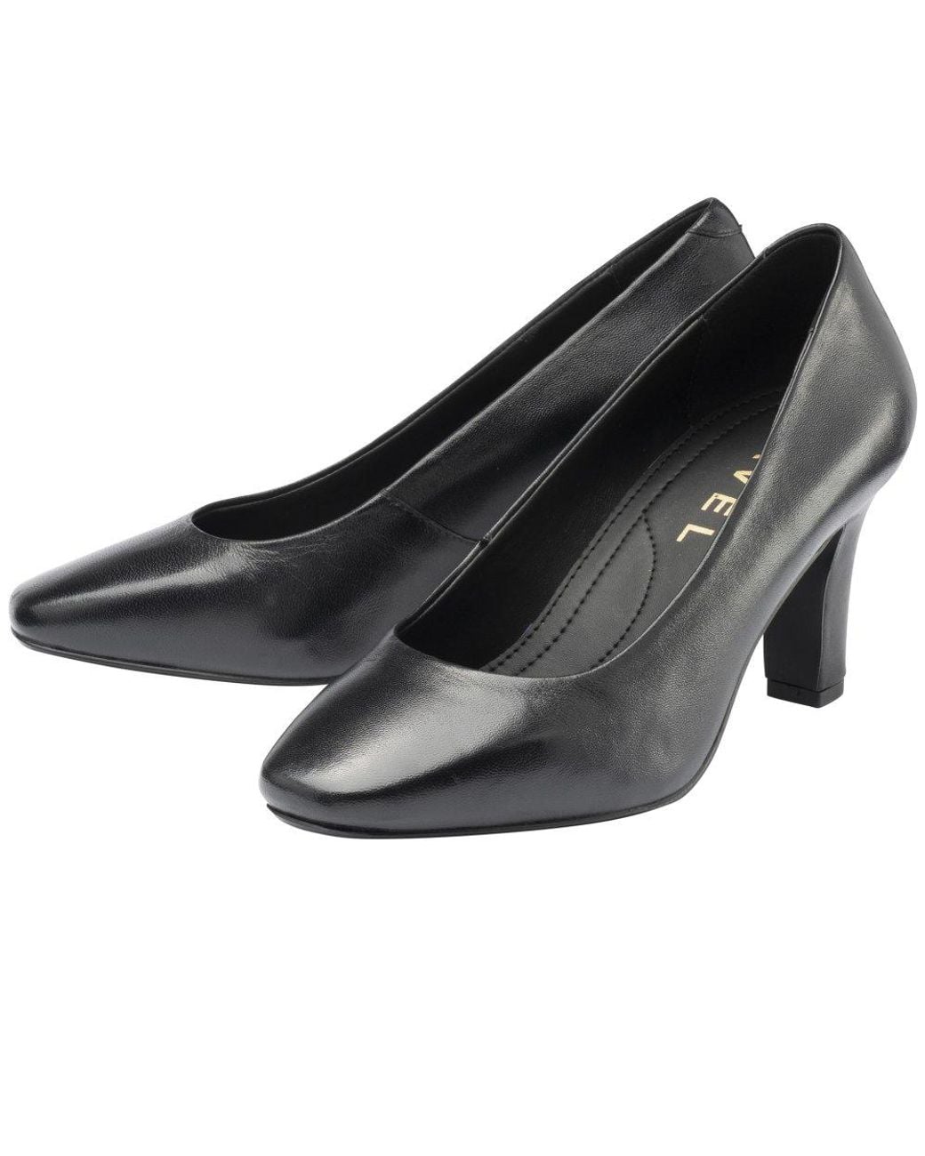 Ravel Black Barnton Court Shoes