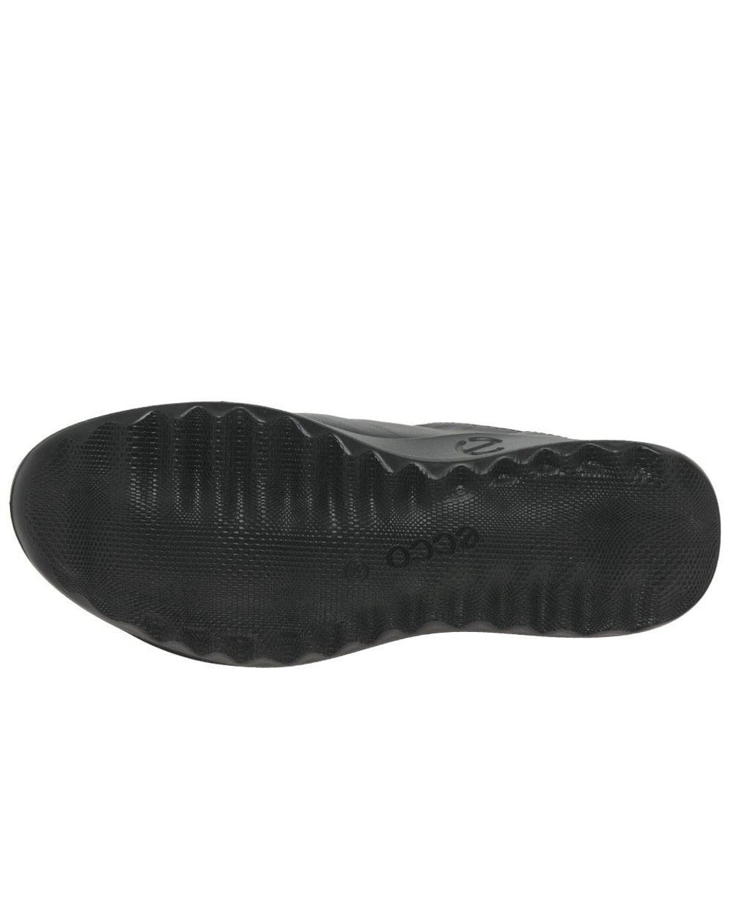 Ecco Flex Runner Gtx Womens Sports Trainers in Black/Nubuck (Black) - Lyst