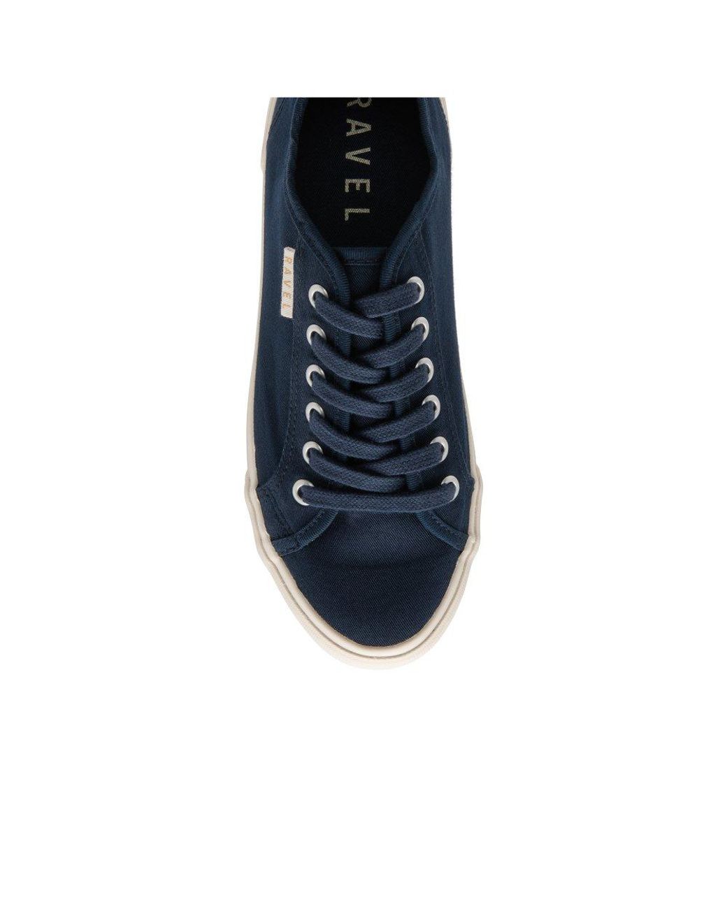 Ravel Blue Sulby Canvas Trainers