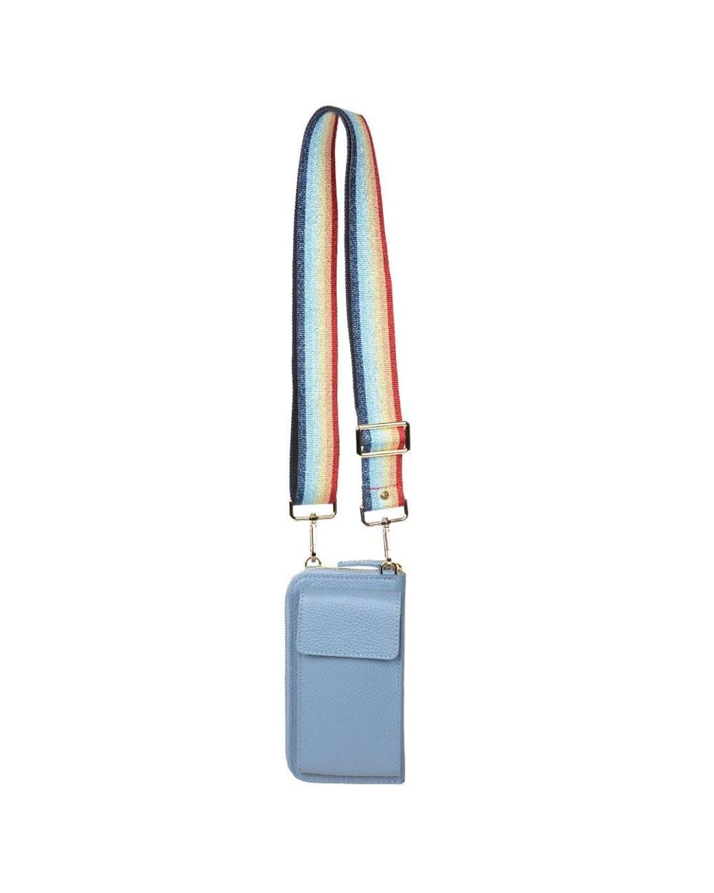 Elie Beaumont Blue Phone Bag
