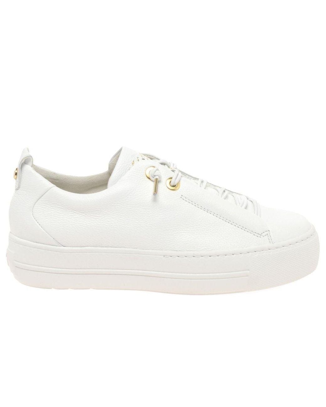Paul Green White Emely Trainers