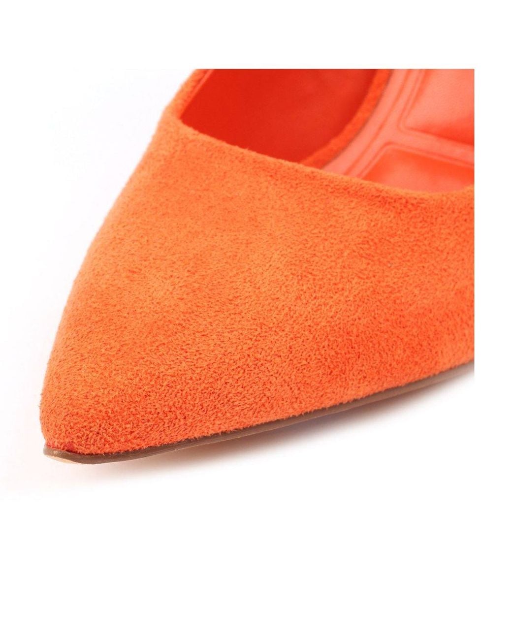 Lunar Orange Amy Court Shoes