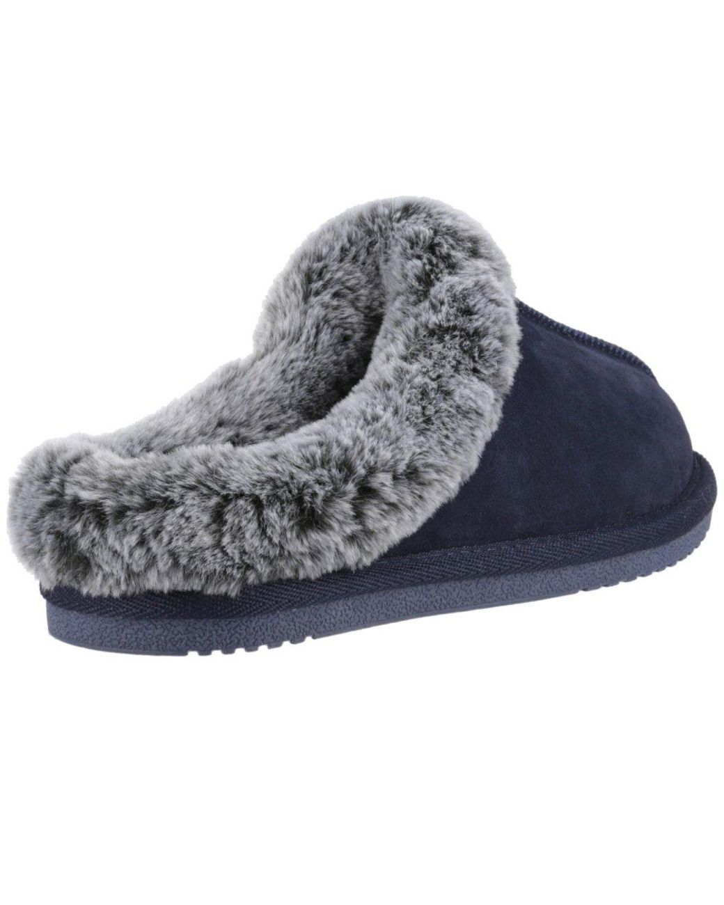 Hush Puppies Blue Amara Slippers