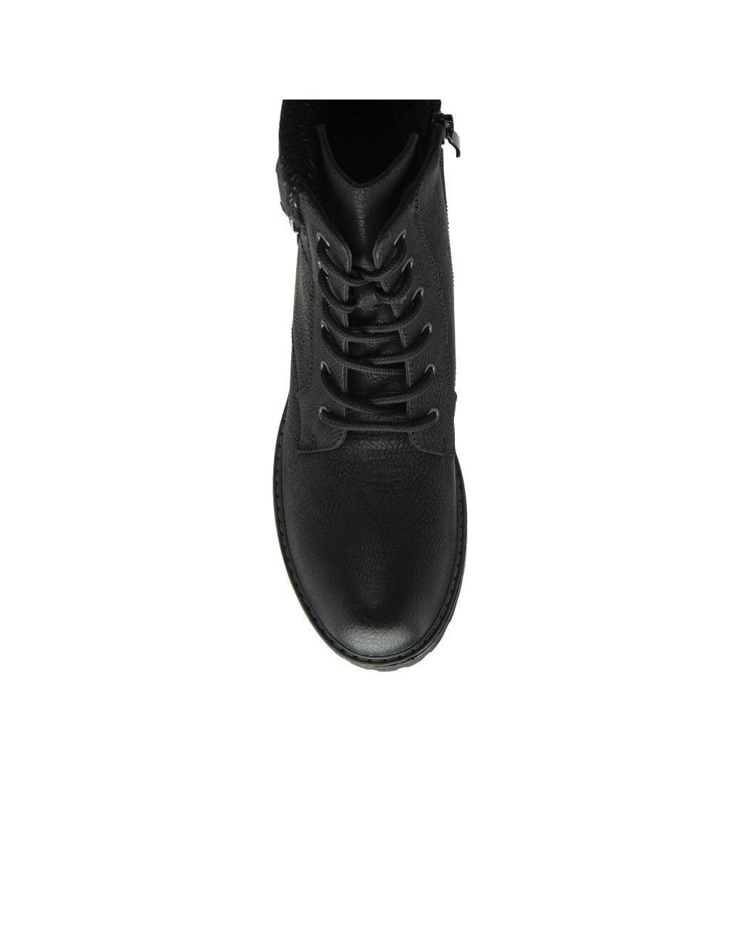 Lotus Black Gretal Wide Fit Ankle Boots