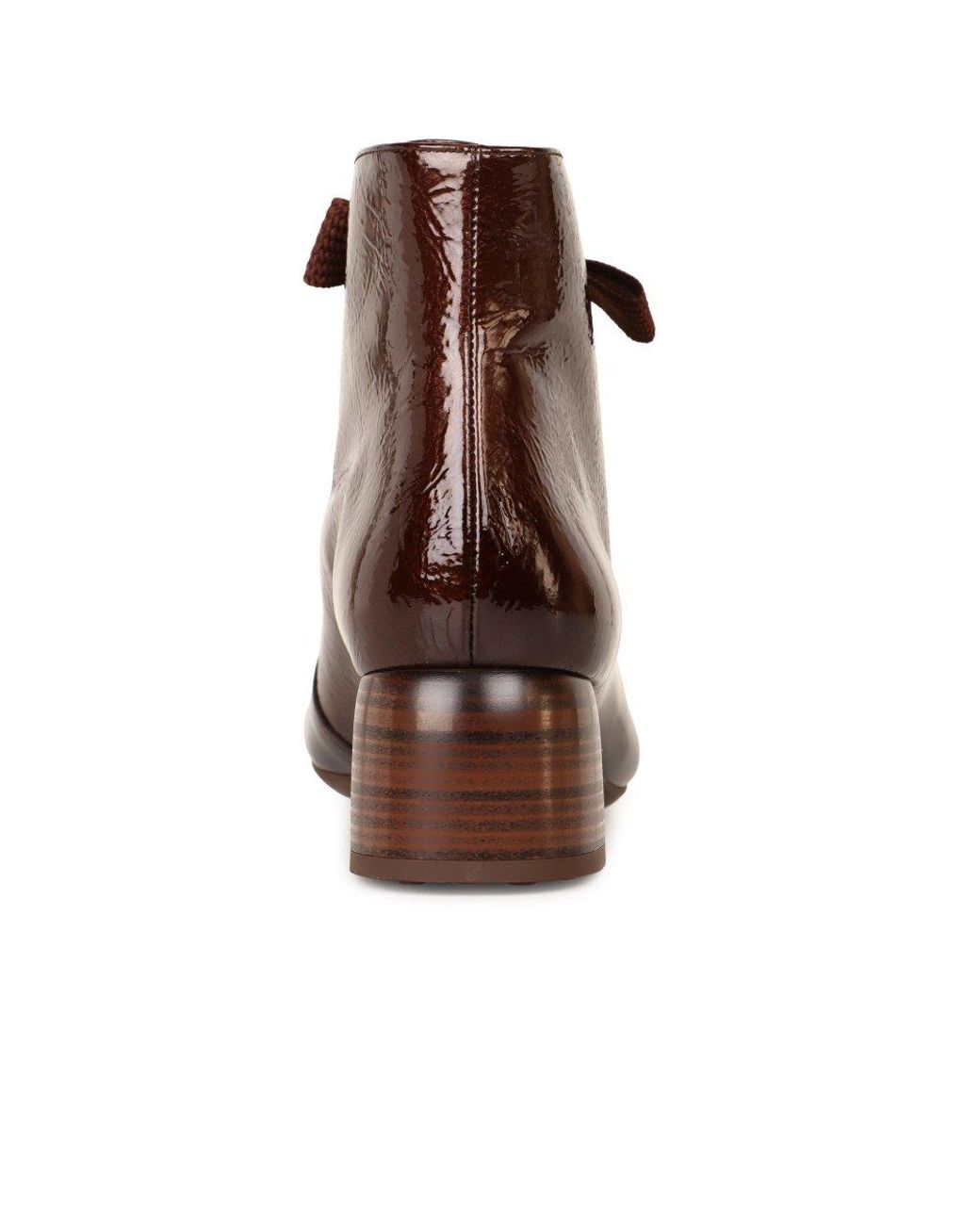 Hispanitas Brown Varsovia Lace Ankle Boots