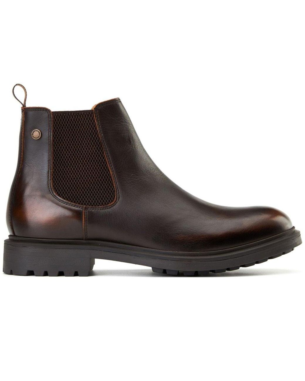Base London Brown Roebuck Chelsea Boots for men