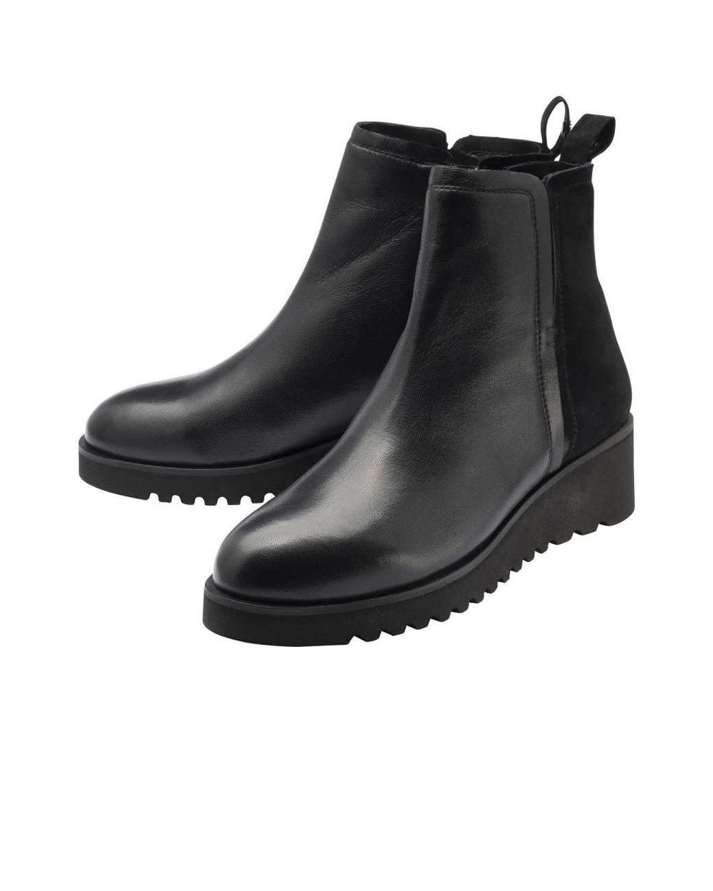 Ravel Black Helsby Ankle Boots