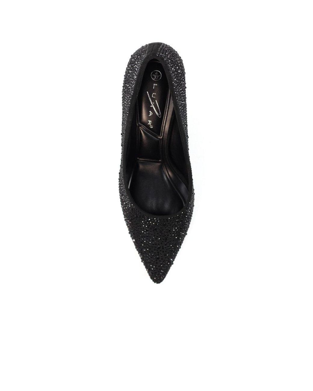 Lunar Black Renata Court Shoes
