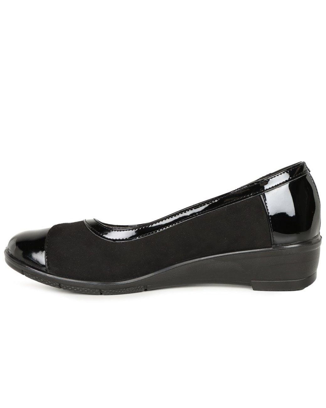 Lunar (GRS) Black Marian Ballet Pumps