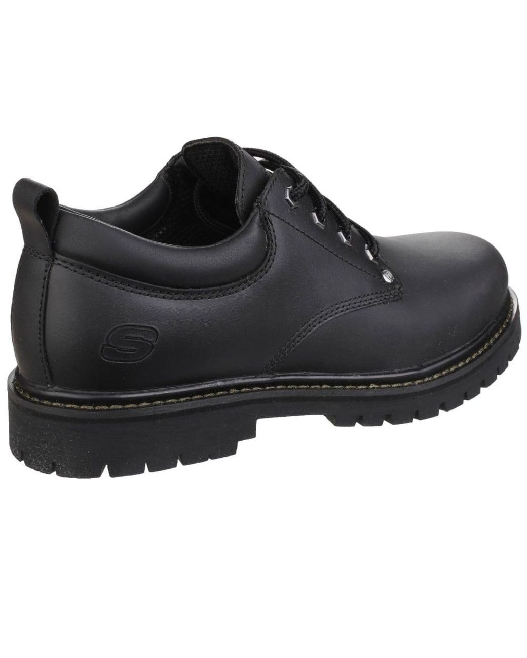 Skechers Black Tom Cats Lace Up Shoes for men