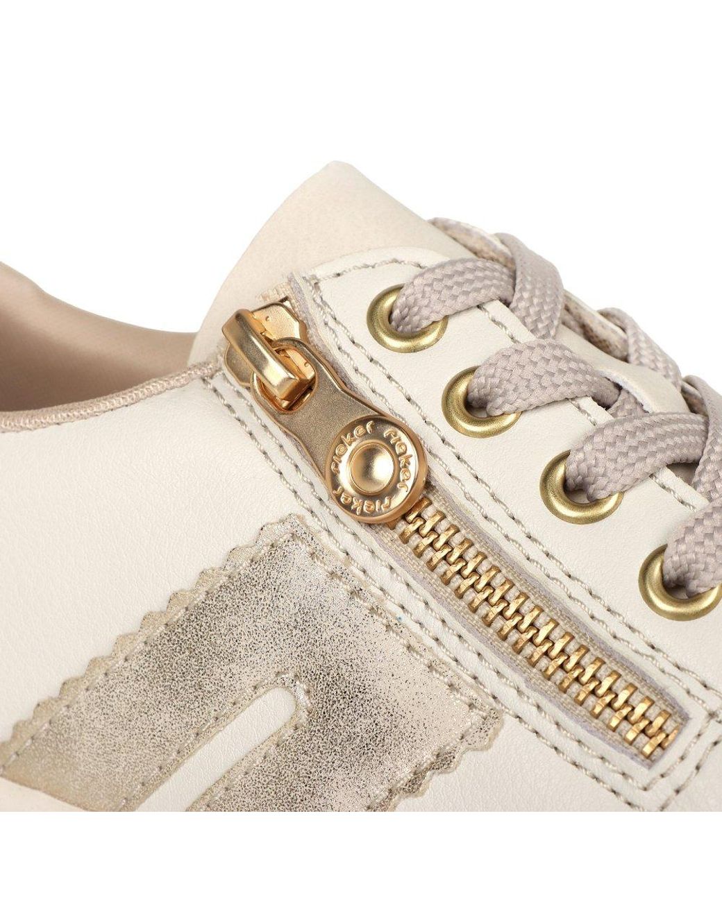 Rieker White Mesmerize Trainers