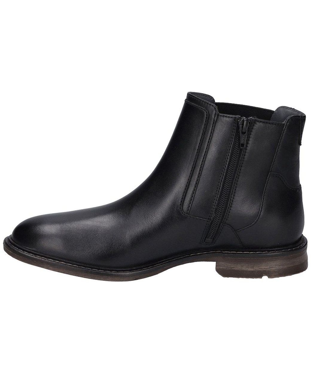 Josef Seibel Black Earl 08 Chelsea Boots (Schwarz) for men