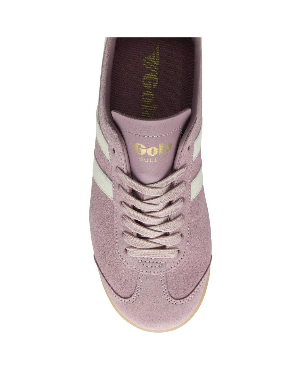Gola Purple Bullet Suede Trainers