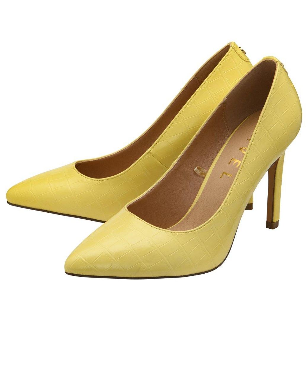 Ravel Yellow Edson Court Shoes