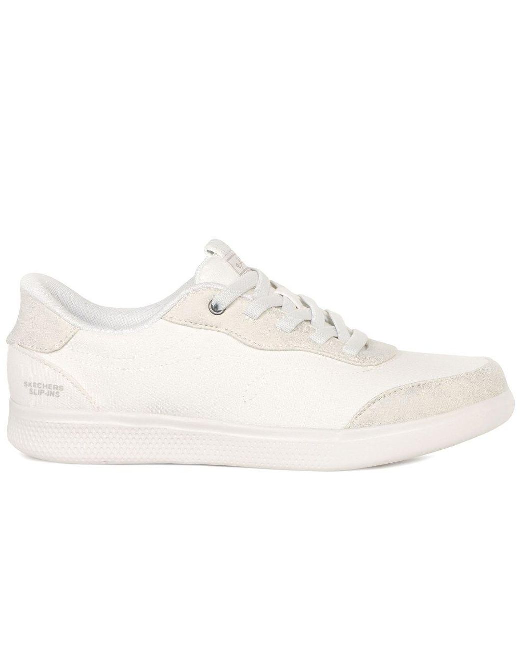 Skechers White Slip
