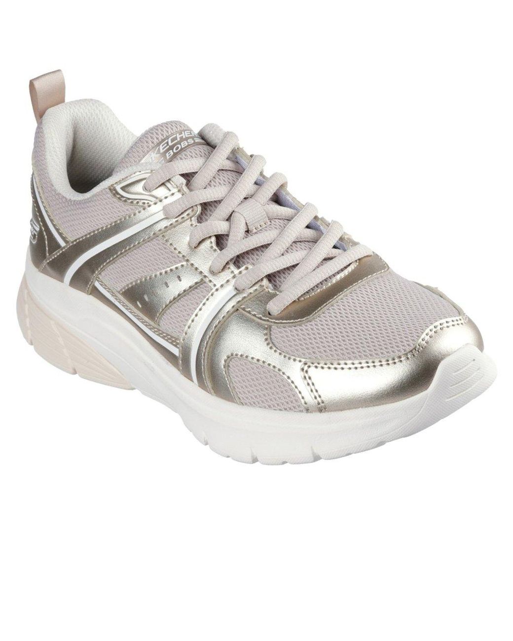 Skechers Metallic Bobs Sport Vamos Trainers