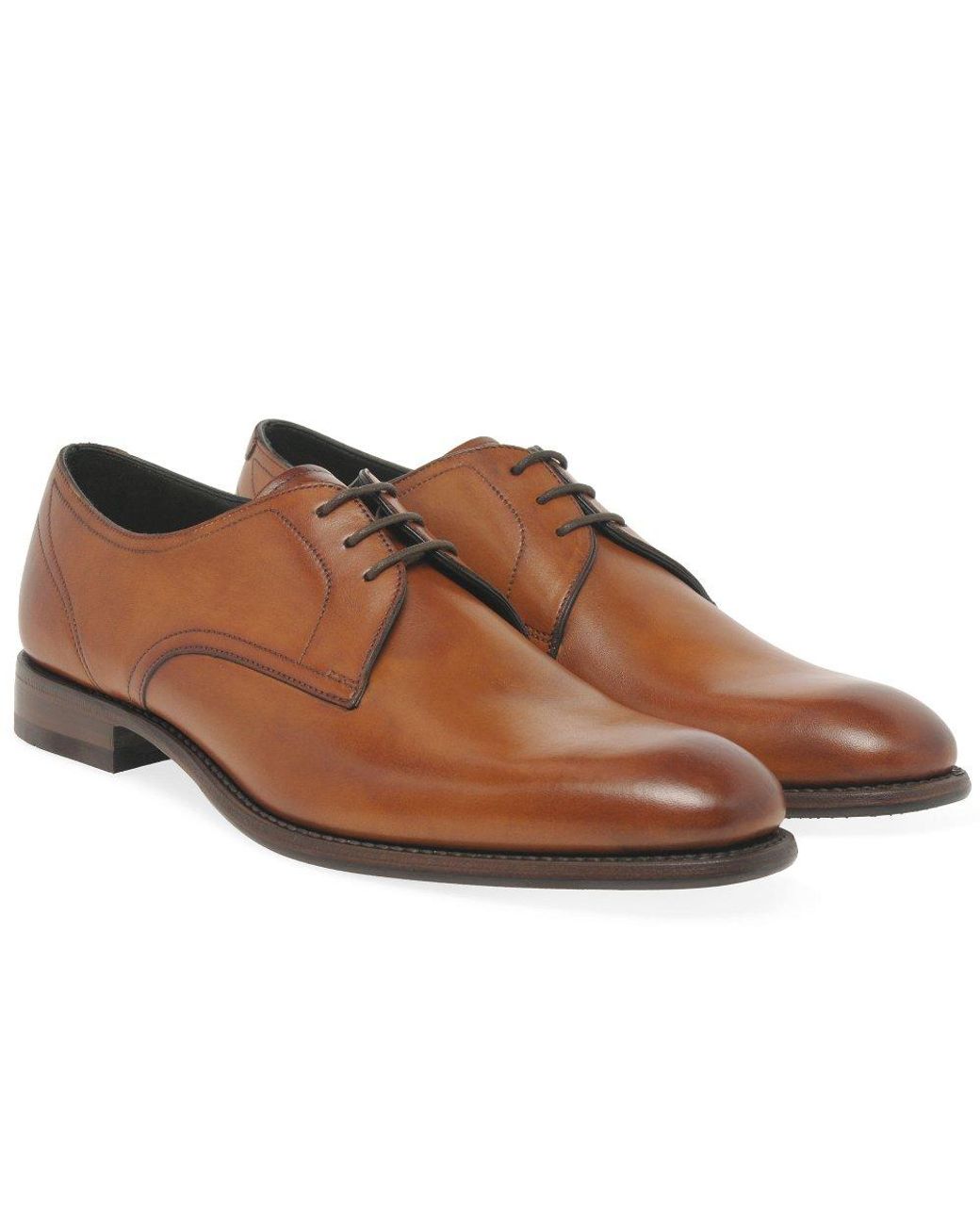 Loake Brown Atherton Formal Shoes for men