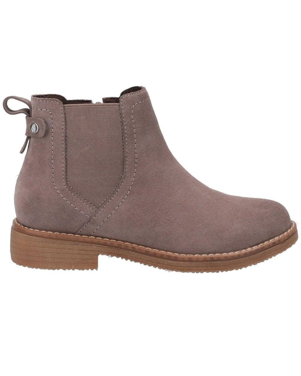 Hush Puppies Gray Maddy Chelsea Boots