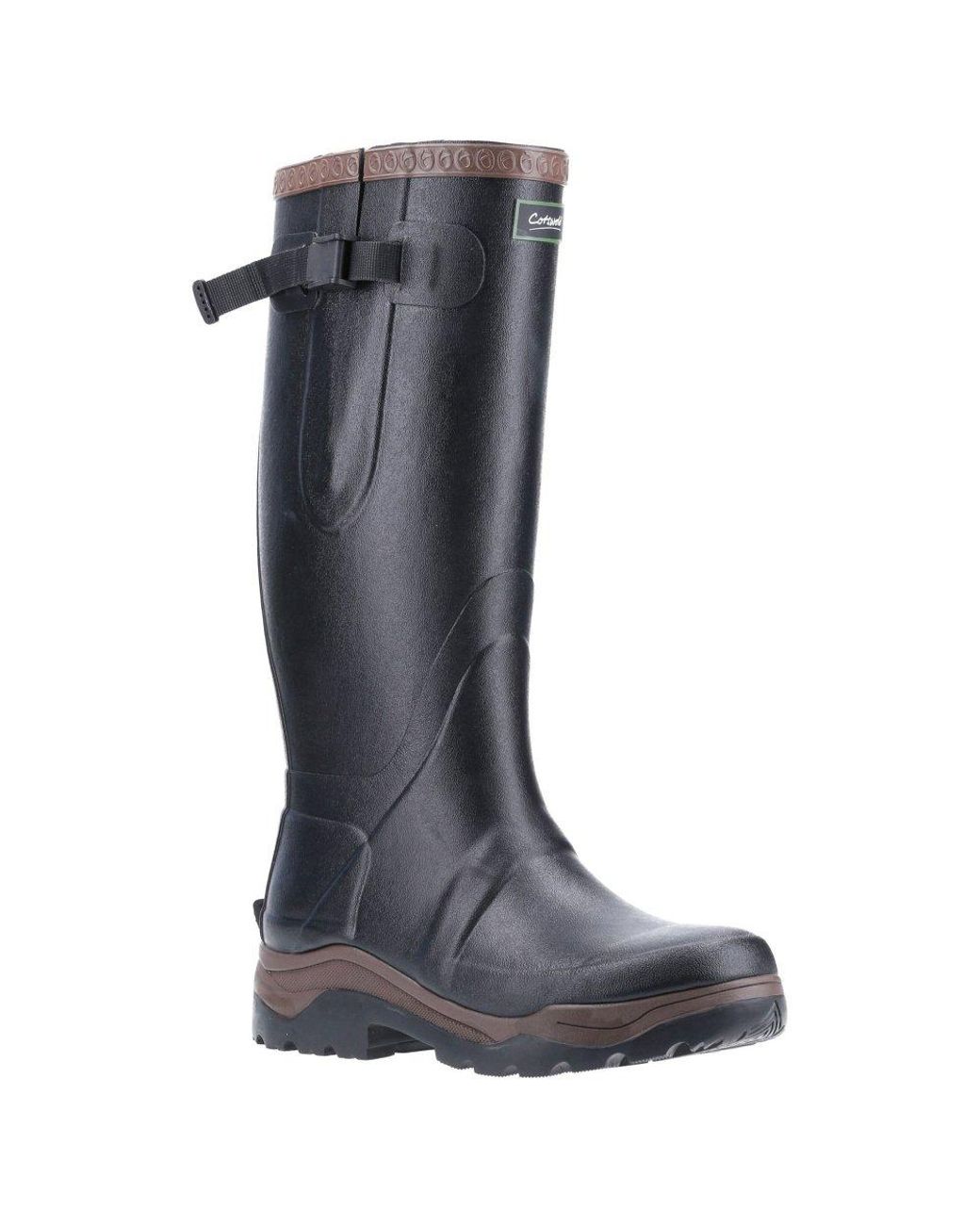 Cotswold Blue Compass Wellingtons