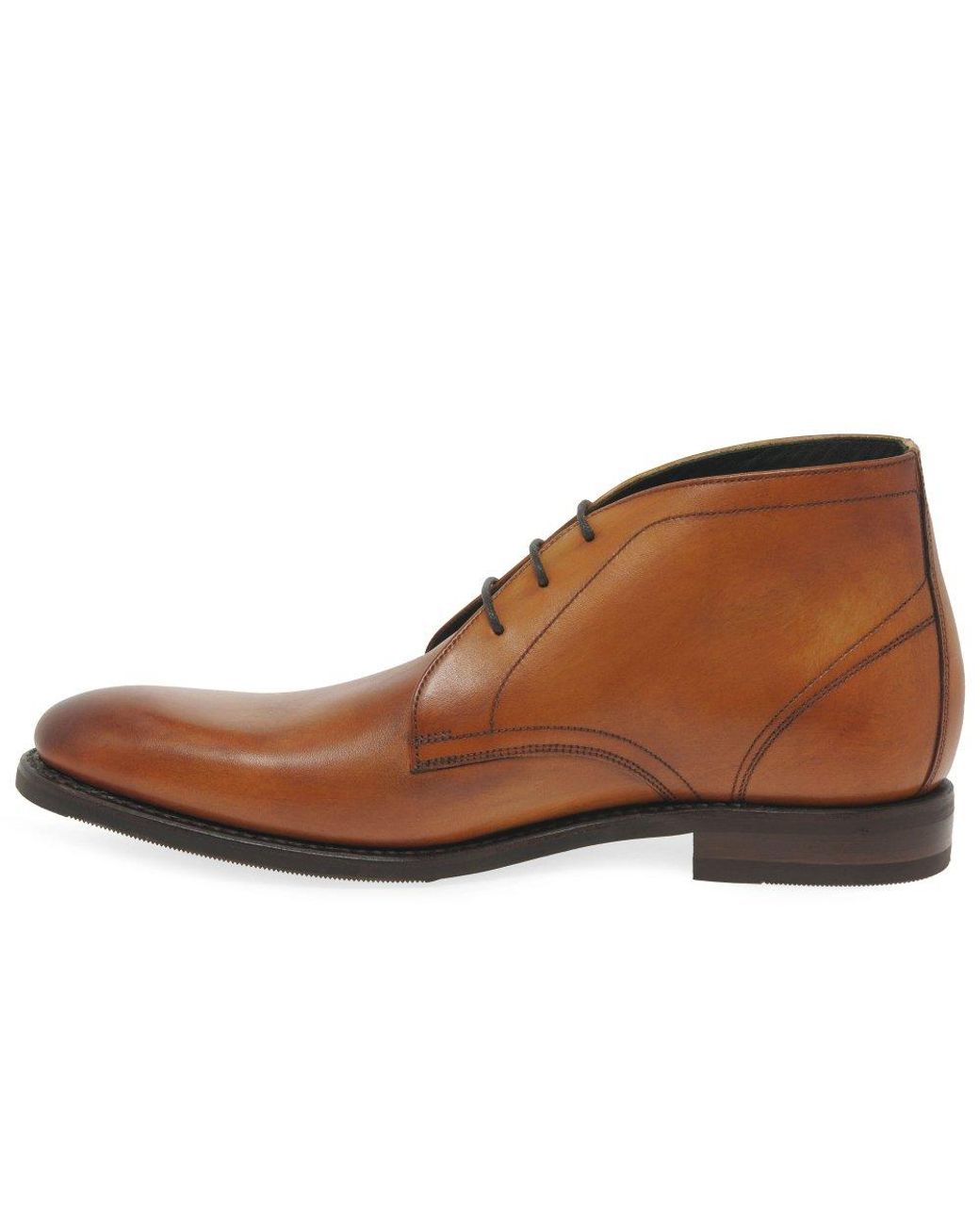Loake Brown Myers Boots for men