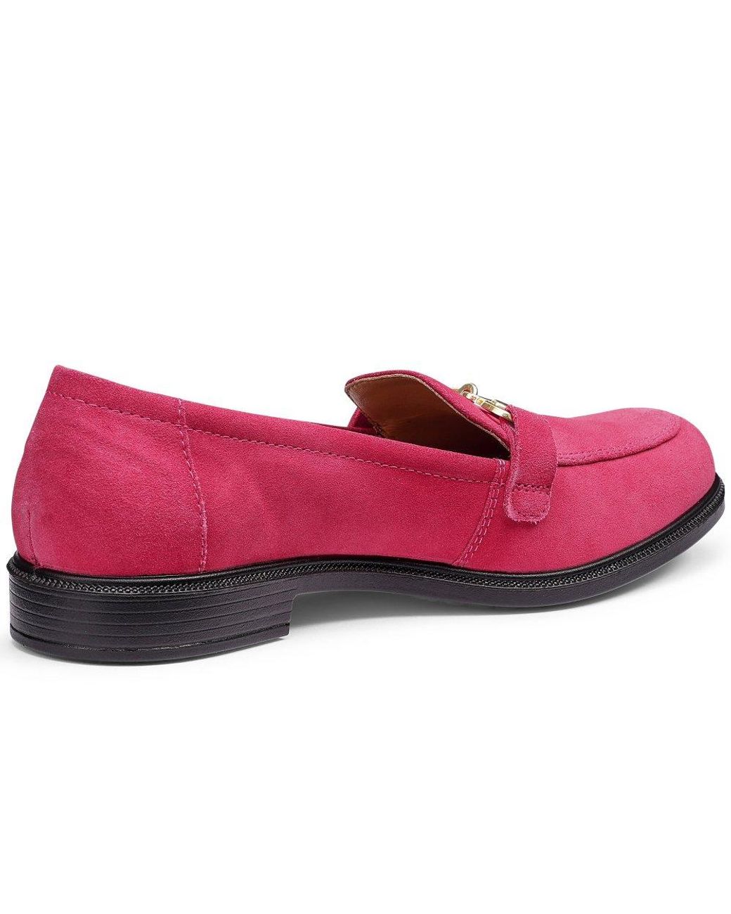 Hotter Red Clovelly Loafers