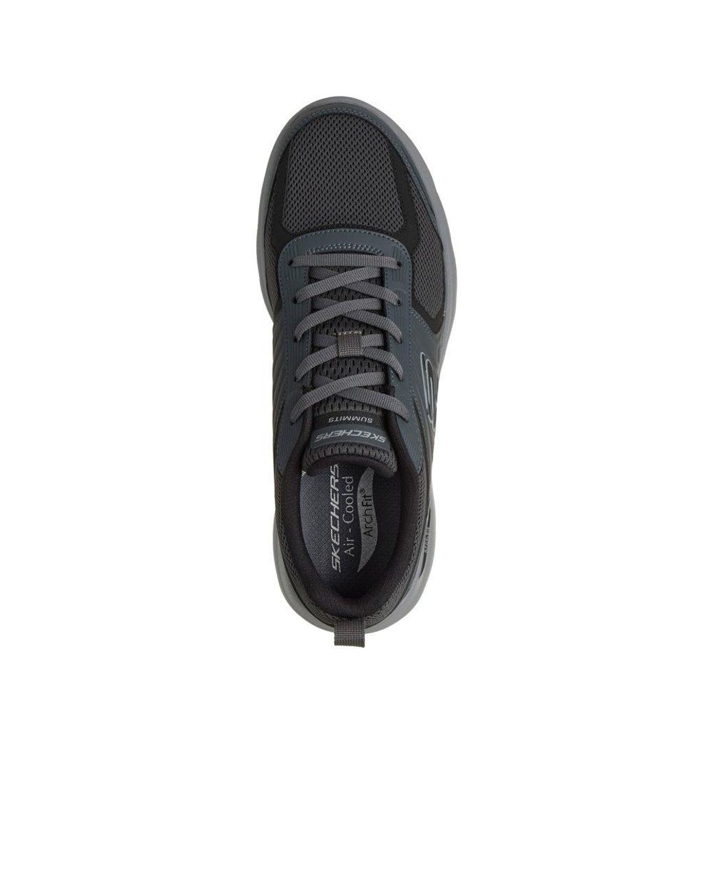 Skechers Gray Arch Fit Summits Leege Trainers for men