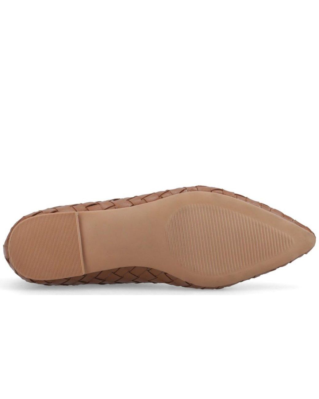 Hush Puppies Brown Darla Woven Ballerinas
