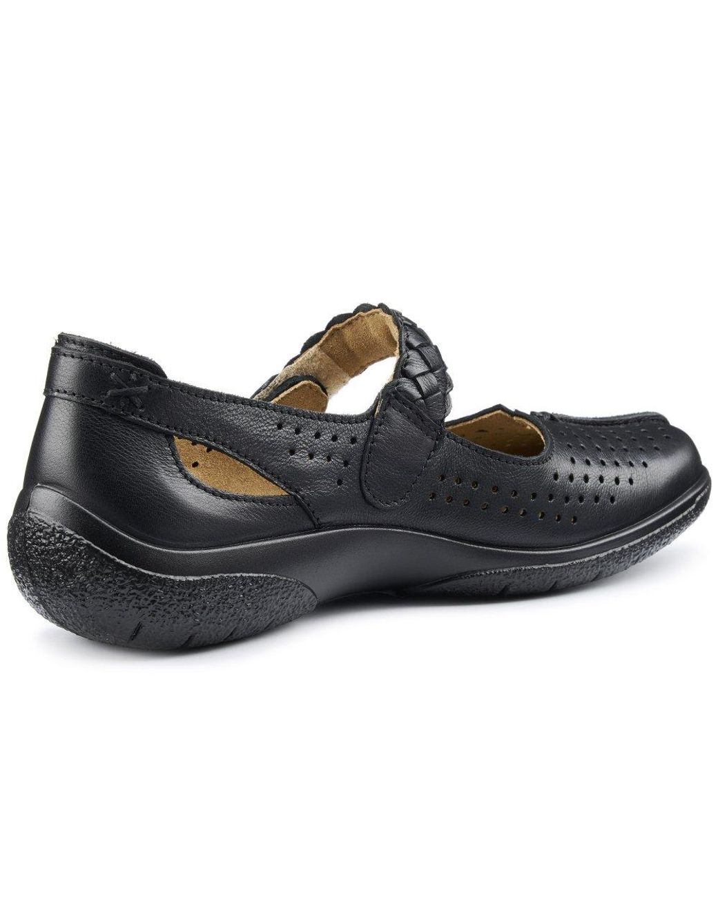 Hotter Black Quake Ii Mary Jane Shoes