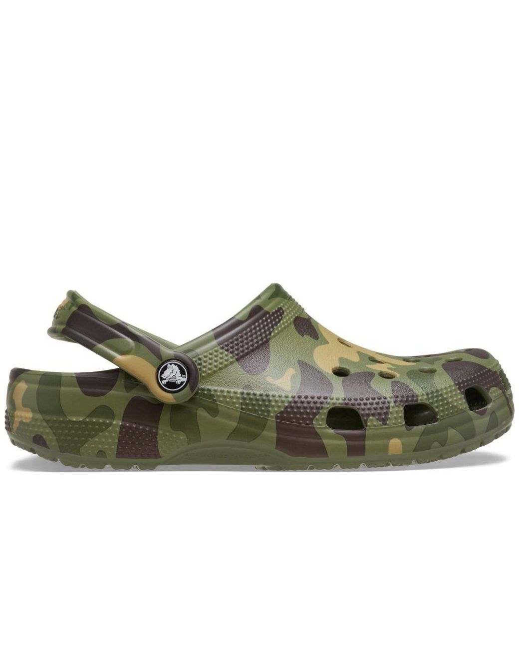 CROCSTM Green Classic Duck Camo Clogs for men