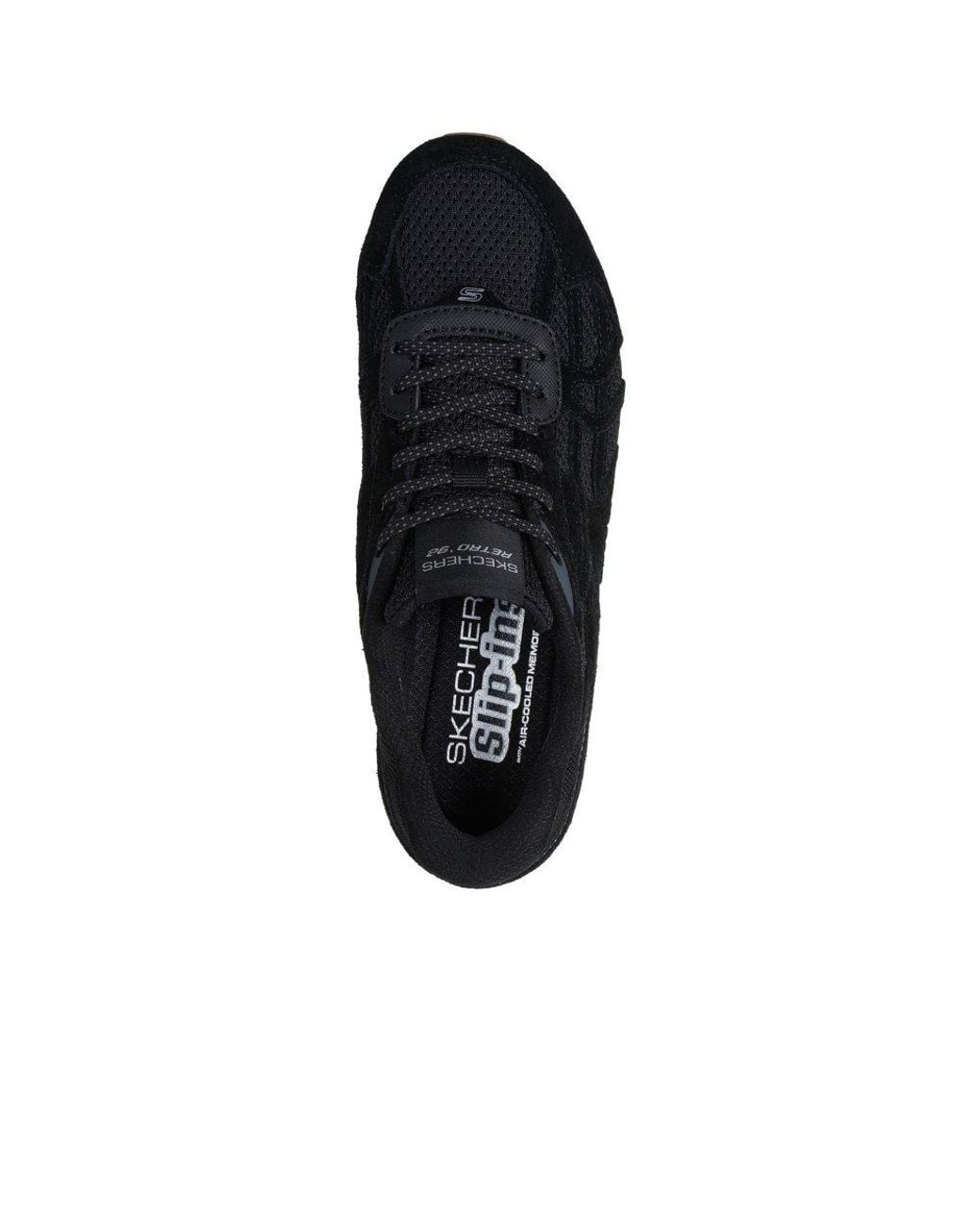 Skechers Black Retro Lite Oshare Trainers